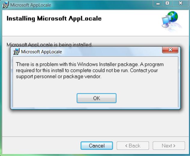 Windows 8 Applocale